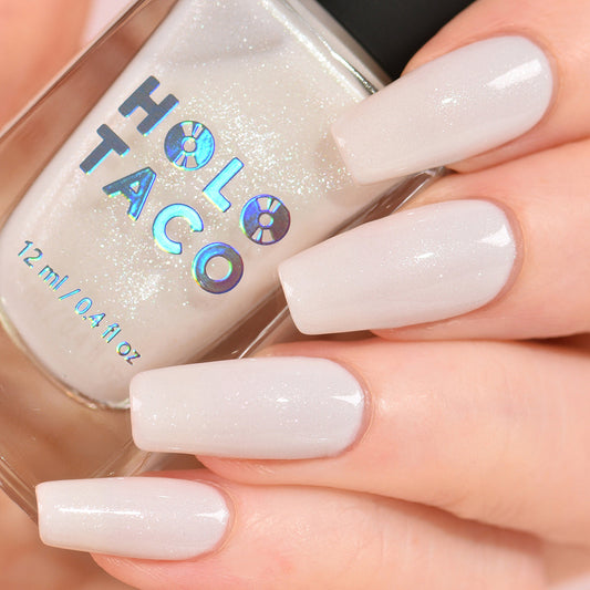 Milky White Shimmer