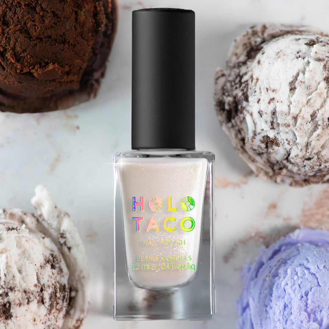Milky White Shimmer