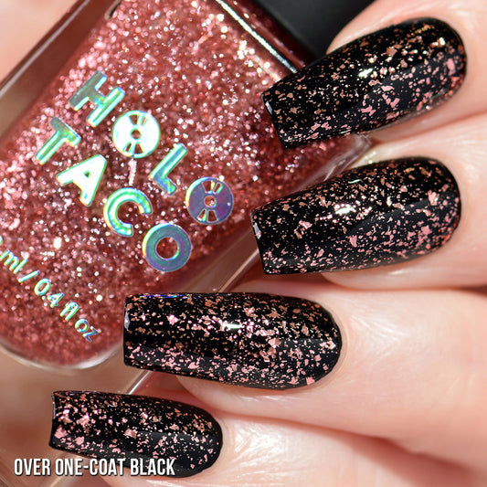 Rose Gold Flake Taco